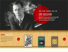 Tablet Screenshot of ericmcluhan.com